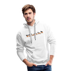 K9s Lead the Way - SAR - Men’s Premium Hoodie - white