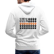 Load image into Gallery viewer, K9s Lead the Way - SAR - Men’s Premium Hoodie - white
