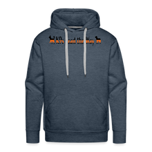 Load image into Gallery viewer, K9s Lead the Way - SAR - Men’s Premium Hoodie - heather denim
