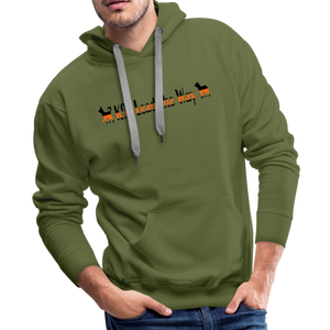 K9s Lead the Way - SAR - Men’s Premium Hoodie - olive green
