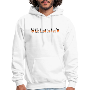 K9s Lead the Way - SAR - Men's Hoodie - white