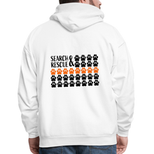 Load image into Gallery viewer, K9s Lead the Way - SAR - Men&#39;s Hoodie - white
