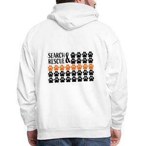 K9s Lead the Way - SAR - Men's Hoodie - white