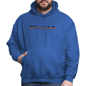 K9s Lead the Way - SAR - Men's Hoodie - royal blue