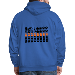 K9s Lead the Way - SAR - Men's Hoodie - royal blue