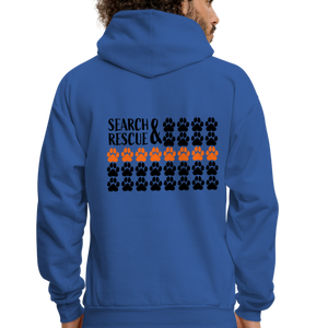 K9s Lead the Way - SAR - Men's Hoodie - royal blue