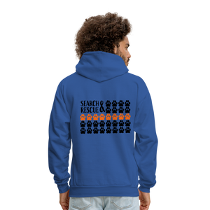 K9s Lead the Way - SAR - Men's Hoodie - royal blue