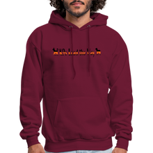 Load image into Gallery viewer, K9s Lead the Way - SAR - Men&#39;s Hoodie - burgundy
