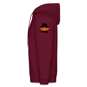 K9s Lead the Way - SAR - Men's Hoodie - burgundy