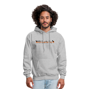 K9s Lead the Way - SAR - Men's Hoodie - heather gray