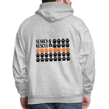 Load image into Gallery viewer, K9s Lead the Way - SAR - Men&#39;s Hoodie - heather gray
