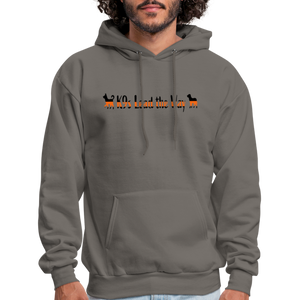 K9s Lead the Way - SAR - Men's Hoodie - asphalt gray