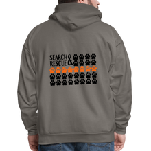 Load image into Gallery viewer, K9s Lead the Way - SAR - Men&#39;s Hoodie - asphalt gray
