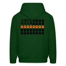 Load image into Gallery viewer, K9s Lead the Way - SAR - Men&#39;s Hoodie - forest green
