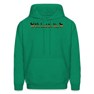 K9s Lead the Way - SAR - Men's Hoodie - kelly green