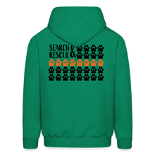 Load image into Gallery viewer, K9s Lead the Way - SAR - Men&#39;s Hoodie - kelly green
