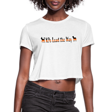 Load image into Gallery viewer, K9s Lead the Way - SAR - Women&#39;s Cropped T-Shirt - white
