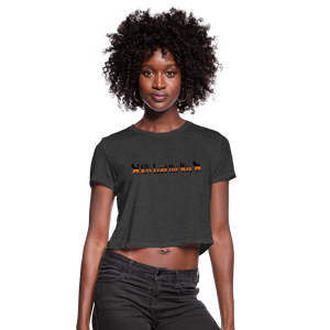 K9s Lead the Way - SAR - Women's Cropped T-Shirt - deep heather