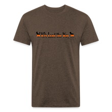 Load image into Gallery viewer, K9s Lead the Way - SAR - Fitted Cotton/Poly T-Shirt by Next Level - heather espresso
