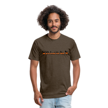 Load image into Gallery viewer, K9s Lead the Way - SAR - Fitted Cotton/Poly T-Shirt by Next Level - heather espresso
