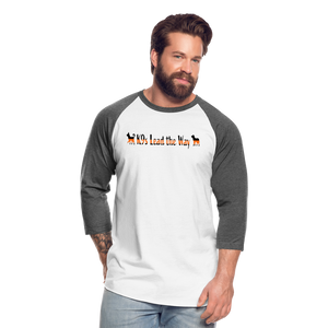 K9s Lead the Way - SAR - Baseball T-Shirt - white/charcoal
