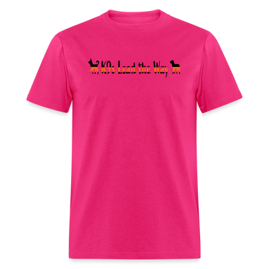 K9s Lead the Way - SAR - Unisex Classic T-Shirt - fuchsia