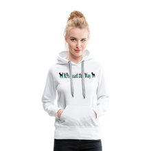 Load image into Gallery viewer, K9s Lead the Way - Military - Women’s Premium Hoodie - white
