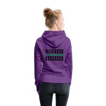 Load image into Gallery viewer, K9s Lead the Way - Military - Women’s Premium Hoodie - purple
