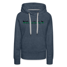 Load image into Gallery viewer, K9s Lead the Way - Military - Women’s Premium Hoodie - heather denim
