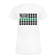 Load image into Gallery viewer, K9s Lead the Way - Military - Women’s Premium T-Shirt - white
