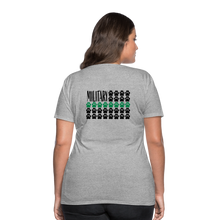 Load image into Gallery viewer, K9s Lead the Way - Military - Women’s Premium T-Shirt - heather gray
