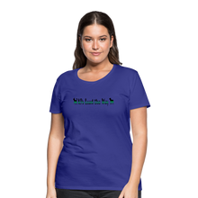 Load image into Gallery viewer, K9s Lead the Way - Military - Women’s Premium T-Shirt - royal blue
