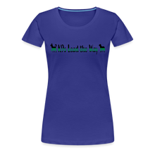 Load image into Gallery viewer, K9s Lead the Way - Military - Women’s Premium T-Shirt - royal blue
