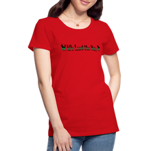 Load image into Gallery viewer, K9s Lead the Way - Military - Women’s Premium T-Shirt - red
