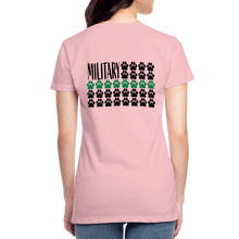 Load image into Gallery viewer, K9s Lead the Way - Military - Women’s Premium T-Shirt - pink
