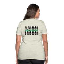 Load image into Gallery viewer, K9s Lead the Way - Military - Women’s Premium T-Shirt - heather oatmeal
