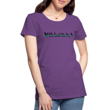 Load image into Gallery viewer, K9s Lead the Way - Military - Women’s Premium T-Shirt - purple
