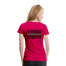 Load image into Gallery viewer, K9s Lead the Way - Military - Women’s Premium T-Shirt - dark pink
