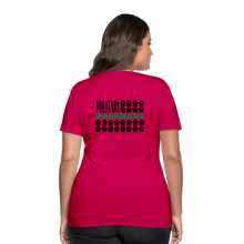 Load image into Gallery viewer, K9s Lead the Way - Military - Women’s Premium T-Shirt - dark pink
