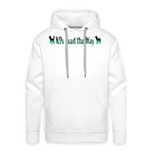 Load image into Gallery viewer, K9s Lead the Way - Military - Men’s Premium Hoodie - white
