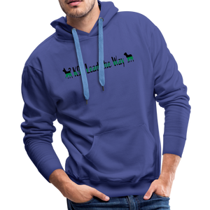 K9s Lead the Way - Military - Men’s Premium Hoodie - royal blue