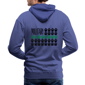 K9s Lead the Way - Military - Men’s Premium Hoodie - royal blue