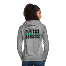 Load image into Gallery viewer, K9s Lead the Way - Military - Unisex Lightweight Terry Hoodie - heather gray
