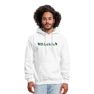 K9s Lead the Way - Military - Men's Hoodie - white