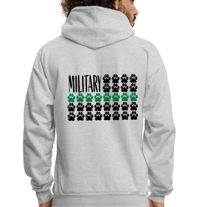 K9s Lead the Way - Military - Men's Hoodie - ash 