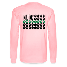 Load image into Gallery viewer, K9s Lead the Way - Military - Men&#39;s Long Sleeve T-Shirt - pink
