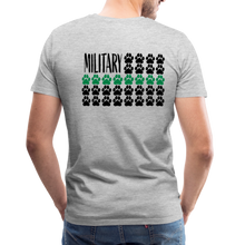 Load image into Gallery viewer, K9s Lead the Way - Military - Men&#39;s Premium T-Shirt - heather gray
