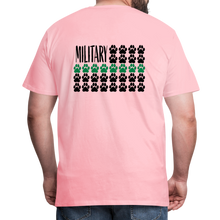 Load image into Gallery viewer, K9s Lead the Way - Military - Men&#39;s Premium T-Shirt - pink
