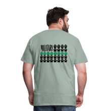 Load image into Gallery viewer, K9s Lead the Way - Military - Men&#39;s Premium T-Shirt - steel green
