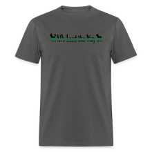 Load image into Gallery viewer, K9s Lead the Way - Military - Unisex Classic T-Shirt - charcoal
